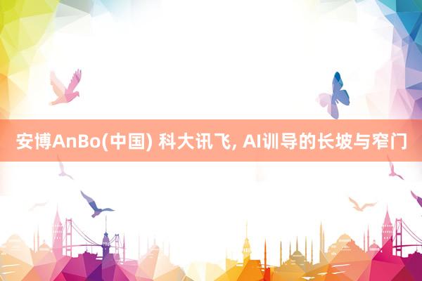 安博AnBo(中国) 科大讯飞, AI训导的长坡与窄门