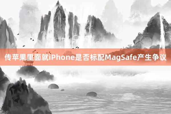 传苹果里面就iPhone是否标配MagSafe产生争议